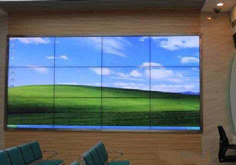 凯里液晶拼接屏的另类用法。